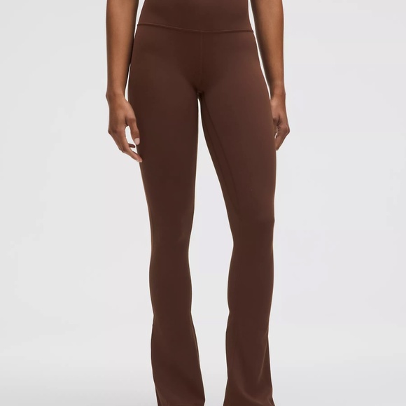 lululemon align high-rise mini-flare pant *short - java - Picture 6 of 9